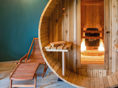 overnachting met sauna