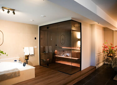 prive sauna overnachting