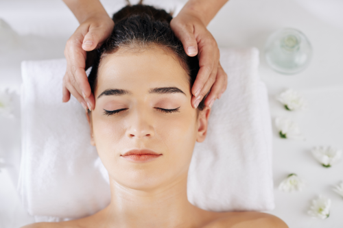 massage hoofd